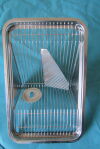 ALLENTOWN Rodent Rat Mouse Lab Cage Stainless Cover Lid with Divider Blade and Slot for Bottle Animal Cage