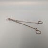 V. MUELLER CH5197 Kantrowitz dressing forceps Curved, serrated, Angled 12in