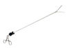 V. MUELLER LA8241 Debakey Clamp, with Ratchet Handle, Insulated Shaft, 5mm x 35cm