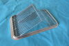 ANCARE Rodent Rat Mouse Lab Cage Stainless Cover Lid with Divider Blade and Slot for Bottle Animal Cage