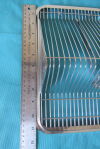 ANCARE Rodent Rat Mouse Lab Cage Stainless Cover Lid with Divider Blade and Slot for Bottle Animal Cage