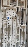 STRYKER AXSOS LOCKING PLATE SYSTEM BASIC FRAGMENT IMPLANT TRAY PLATE SYSTEM SCREWS AND PLATES 5.0MM WITH INSTRUMENTS SET