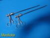 ACMI E8213 & E2815 Rigid Optical Cup Biopsy & Grasping Forceps Set