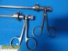 ACMI E8213 & E2815 Rigid Optical Cup Biopsy & Grasping Forceps Set