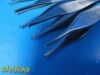 6X Pakistan Assorted 1X2 Teeth Tissue & Dressing Forceps, Thumb 5