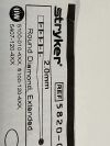 STRYKER Round Diamond, Extended  5820-012-320D    Exp.2027-10  (T20)   5820-012-320D Round Diamond, Extended