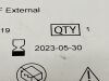 NATUS EDS 3 CSF External  NT821731C Exp.2023-05  (T20/T21/W5)   NT821731C EDS 3 CSF External