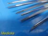 VARIOUS 7 x Frick Bros, Pakistan Vantage Assorted Thumb Dressing Forceps