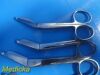 MCKESSON 5X  Pakistan Assorted Bandage Scissors, Finer Ring Handle, Blunt