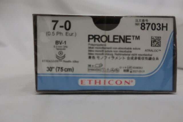 New ETHICON 8703H POLYPROPYLENE Disposables - General For Sale - DOTmed ...