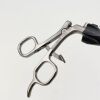 SNOWDEN-PENCER 90-5010 Snowden-Pencer Standard Curved Debakey Clamp, 60mm Jaw, Ring Handle, Ratcheted, 10mm x 39cm