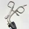 SNOWDEN-PENCER 90-5010 Snowden-Pencer Standard Curved Debakey Clamp, 60mm Jaw, Ring Handle, Ratcheted, 10mm x 39cm