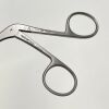 GYRUS ACMI 326201 Heymann Nasal Scissors, Smooth Blades, Medium, Curved Left