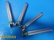 TELEFLEX 4X  Rusch Green Spec 2 Slim Fiber Optic Laryngoscope Handles