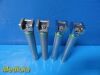 TELEFLEX 4 x  Rusch Green Spex Rusch Fiberoptic Laryngoscope Handles, SLIM