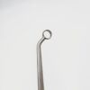 LIFE INSTRUMENTS (711-1504-3) Cone Ring Curette, Lateral Angled, 15" Length, 380mm 230mm Handle