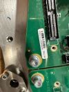 SIEMENS 10393029 DMS B SIGNAL BACKPLANE LEFT CT Scanner