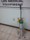 MEDICAL Oxygen  Tank. Size E. Preowned with cart  With  Regulator