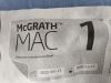 AIRCRAFT MEDICAL/MCGRATH MAC 1 Disposable Laryngoscope Blade 350-072-000 - Lot of 50 Laryngoscope