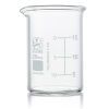 GLOBE SCIENTIFIC 20mL Beaker, Globe Glass, Low Form Griffin Style, 12/Box, 48/Case Chemistry Analyzer