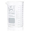 GLOBE SCIENTIFIC 1000mL Beaker, Globe Glass, Low Form Griffin Style, 6/Box, 24/Case Chemistry Analyzer