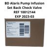 BD REF 10012144 ALARIS PUMP INFUSION SET, BACK CHECK VALVE, THREE SMARTSITE Y-SITES, EXP 2023-03