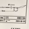 BOSTON SCIENTIFIC REF M0061752610 PERCUFLEX PLUS URETERAL STENT, EXP 2024-02