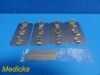 COLE-PARMER Genie SI-1125 Clip Plates - Lot of 4 3 tubes W/ 4X Bar Plates