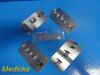 COLE-PARMER Genie SI-1125 Clip Plates - Lot of 4 3 tubes W/ 4X Bar Plates
