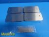 COLE-PARMER Genie SI-1125 Clip Plates - Lot of 4 3 tubes W/ 4X Bar Plates