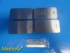 COLE-PARMER Genie SI-1125 Clip Plates - Lot of 4 3 tubes W/ 4X Bar Plates