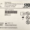KARL STORZ 27069K-S SACHSE STRAIGHT COLD KNIFE, BOX OF 6, EXP 2026-11