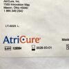 ATRICURE REF CGG100, ATRICLIP SELECTION GUIDE, EXP 2026-03