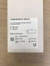 MAQUET M002020952200 Hemashield Gold Knitted Microvel Double Velour Vascular Graft 20mm x 30cm (X)
