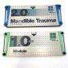 SYNTHES (690.654) Craniofacial Emergency Screw Instrument and Module Sets 1.0mm / 1.3mm / 1.5mm