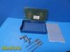 STRYKER 275-722 4.5mm; 275-719 5.6mm Instru Set W/Obtur, Bridges & Case
