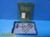 STRYKER 275-722 4.5mm; 275-719 5.6mm Instru Set W/Obtur, Bridges & Case