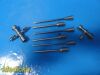STRYKER 275-722 4.5mm; 275-719 5.6mm Instru Set W/Obtur, Bridges & Case