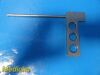 MEDTRONIC Mitek GII Arthroscope Knot Delivery Instr Set W/ Anchors & Case
