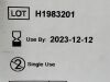 MERIT MEDICAL Case of 25 Medallion Syringe  MSS011    Exp.2023-12  (T37)   MSS011  Medallion Syringe