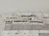 KCI   V.A.C.  Simplace Dressing Medium  M8275040 Exp.2025-10  (T36)   M8275040 V.A.C. Simplace Dressing Medium