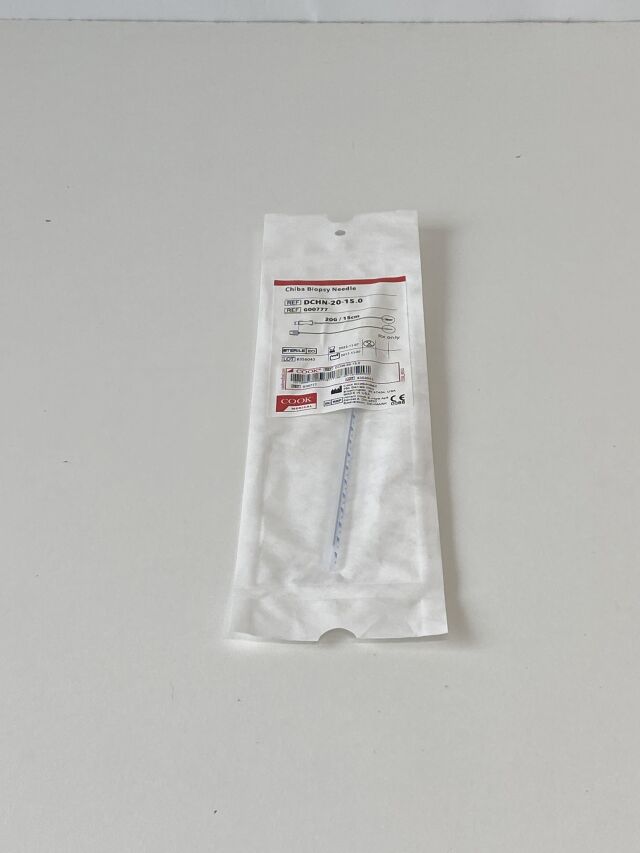 COOK MEDICAL Chiba Biopsy Needle  G00777 Exp.2022-11  (T28)   G00777 Chiba Biopsy Needle