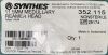 SYNTHES 352.115 11.5mm Medullary Reamer Head