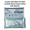 STRYKER REF 5820-107-530C Carbide Match Head 3.0mm, EXP 2022/01