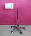 CTA DIGITAL ipad Tablet Gooseneck Stand Apple iPad Tablet Gooseneck Mobile Sit to Stand Holder Cart w/ Key