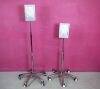 CTA DIGITAL ipad Tablet Gooseneck Stand Apple iPad Tablet Gooseneck Mobile Sit to Stand Holder Cart w/ Key