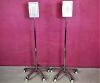 CTA DIGITAL ipad Tablet Gooseneck Stand Apple iPad Tablet Gooseneck Mobile Sit to Stand Holder Cart w/ Key
