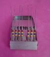 RICHARDS 7pc. Maxillary Sinus Probe Elevator & Knife Set 7 pc  10615 Maxillary Sinus Probe Elevator Hook   Knife Set   Case ENT