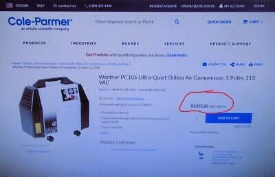 Werther international Automatic silent Compressor NEU