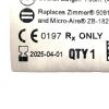 STRYKER 5300-010-945, 12.0MM STRAIGHT DERMABRADER MEDIUM, EXP 2025-04